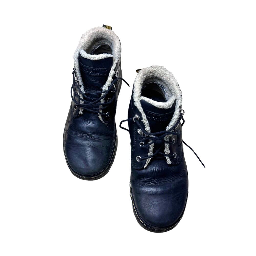 Doc Martens Bonny W Faux Shearling Lined Casual Ankle Boots Women’s Size 8